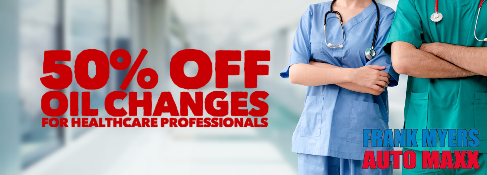 Discount Oil Changes For Winston Salem Healtcare Workers