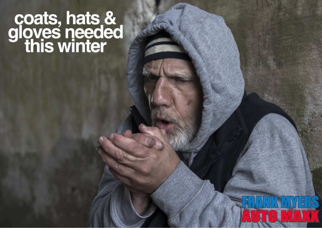 Homeless Need Coats This Winter