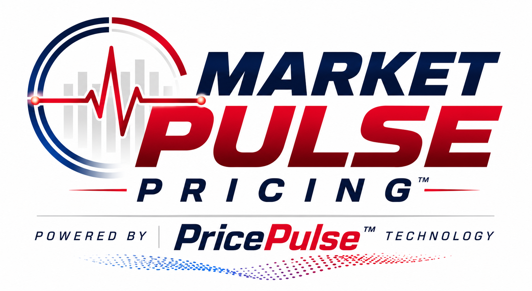 Market Pulse Pricing™ powered by PricePulse™ Technology logo representing Frank Myers Auto Maxx's real-time vehicle pricing system that adjusts to changing market conditions to help customers pay a fair market price.