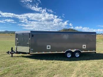 2023 Sharp 101"X27FT Snowmobile trailer