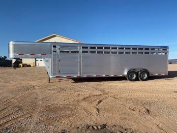 2024 SOONER 7.6X28 STOCK TRAILER