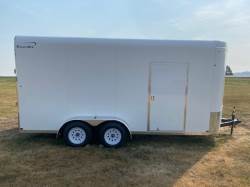 2025 SHARP SHARP 7X16 ENCLOSED TRAILER