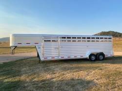 2026 EXISS 7X24 ALUMINUM STOCK TRAILER