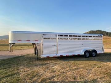 2026 SOONER 7X24 ALUMINUM STOCK TRAILER