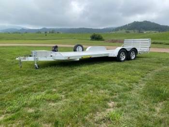2019 Aluma 8220 Open Car/UTV trailer