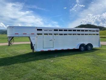 2011 Sooner 7X24 ALUMINUM STOCK TRAILER