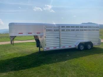 2026 Exiss 7X20 STOCK TRAILER