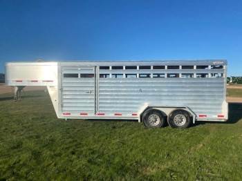 2022 Exiss 7X20 STOCK TRAILER