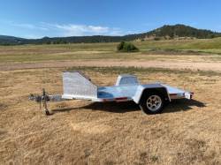 2009 ALUMA MC10 MOTORCYCLE TRAILER