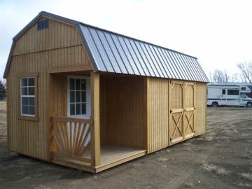 2020 OLD HICKORY BUILDINGS 10X20 LOFTED BARN