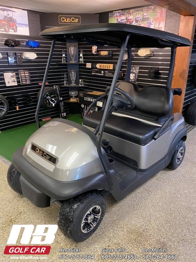 Mettalic Platinum 2015 CLUB CAR Precedent golf cart for sale in