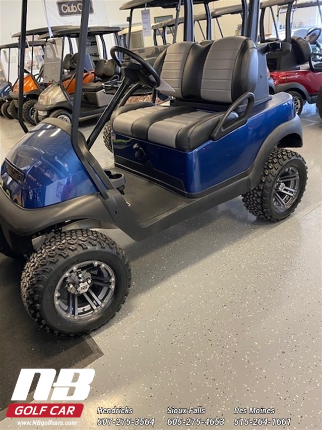 Sapphire Blue 2016 CLUB CAR Precedent golf cart for sale in Des Moines