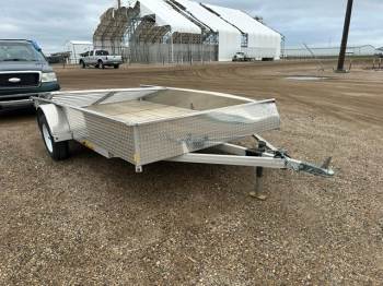 2022 HP TRAILERS STORM DAMAGED 84"X12FT ALUMINUM UTILITY TRAILER