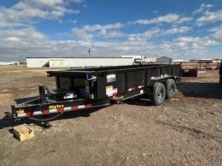 2025 BIG TEX 16 FOOT DUMP TRAILER