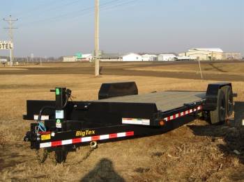 2026 Big Tex 22 Foot Bumper Pull Tilt Deck