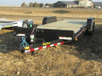 2026 Big Tex 22 Foot Bumper Pull Tilt Deck