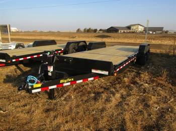 2026 Big Tex 22 Foot Bumper Pull Tilt Deck