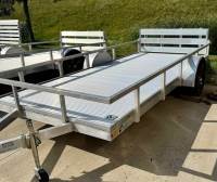 2024 ATOMIC 14FT ALUMINUM TRAILER