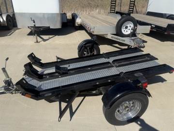 2002 KENDON 5 X 8 3 PLACE CYCLE TRAILER