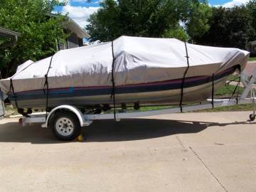 1989 BLUE FINN SPECTRUM OUTBOARD