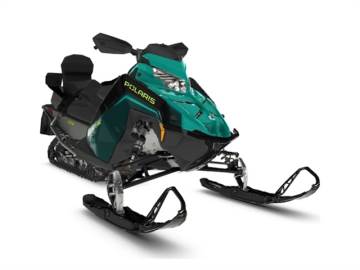 2025 POLARIS® PROSTAR S4 INDY ADVENTURE 137 DARK TEAL / RADIANT GREEN / NEON